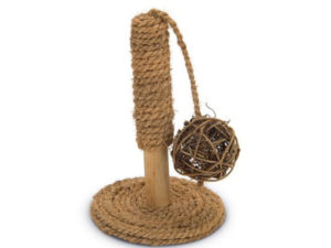 Karlie Flamingo Nagerspielzeug Pfahl mit Kokosnussseil