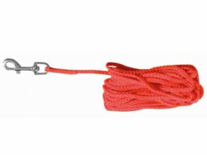 Trixie Schleppleine aus Nylon - rot, 15 m