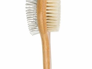 Trixie beidseitige Bürste aus Bambus - 5 x 19 cm
