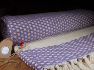 Ecoplaid Piqué Violett