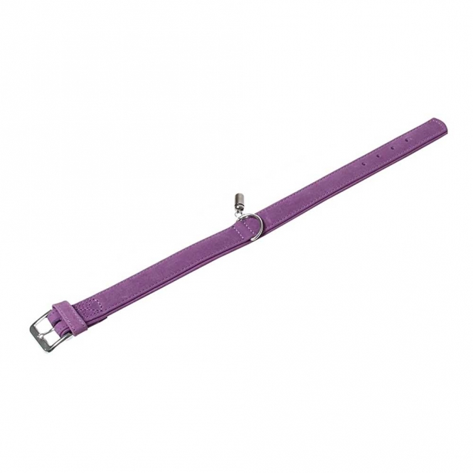 Karlie Halsband Buffalo aus Kalbsleder - Lila - 55 cm/30 mm – Bild 3