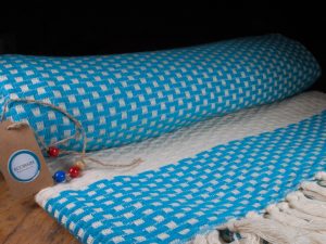 Ecoplaid Piqué Türkis