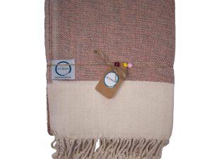 Strandtuch & Badetuch "Ecobain Rugged Towel" reddish orange
