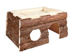 Karlie Rondo Halsband mit Ring für Adresstube - Schwarz - 80cm/45mm