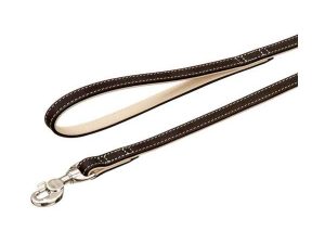 Karlie Buffalo Ultra Leine - Schwarz/Hellbeige - 25 mm / 100 cm