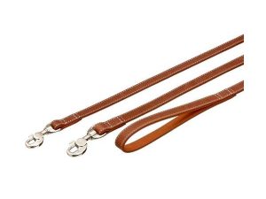 Karlie Buffalo Ultra Leine - Braun/Hellbraun - 15 mm / 100 cm