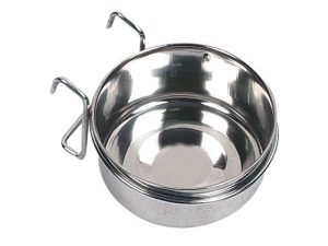 Karlie Edelstahl-Napf mit Halterung - 150 ml