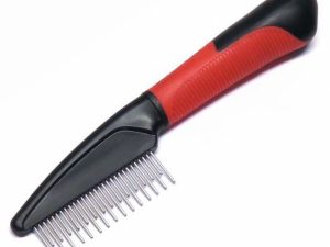 Karlie Flamingo Professional Kamm mit rotierenden Zinken - Kurze und lange Zinken