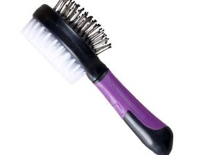 Karlie Flamingo Borsten- und Stiftbürste 2 in 1 für Katzen