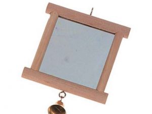 Karlie Flamingo Holzspiegel