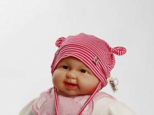 Teddyohr-Mütze "Bibi" Gr. 38/40