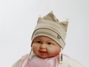 Babymütze "Friedel" für den Übergang, Gr. 50/52