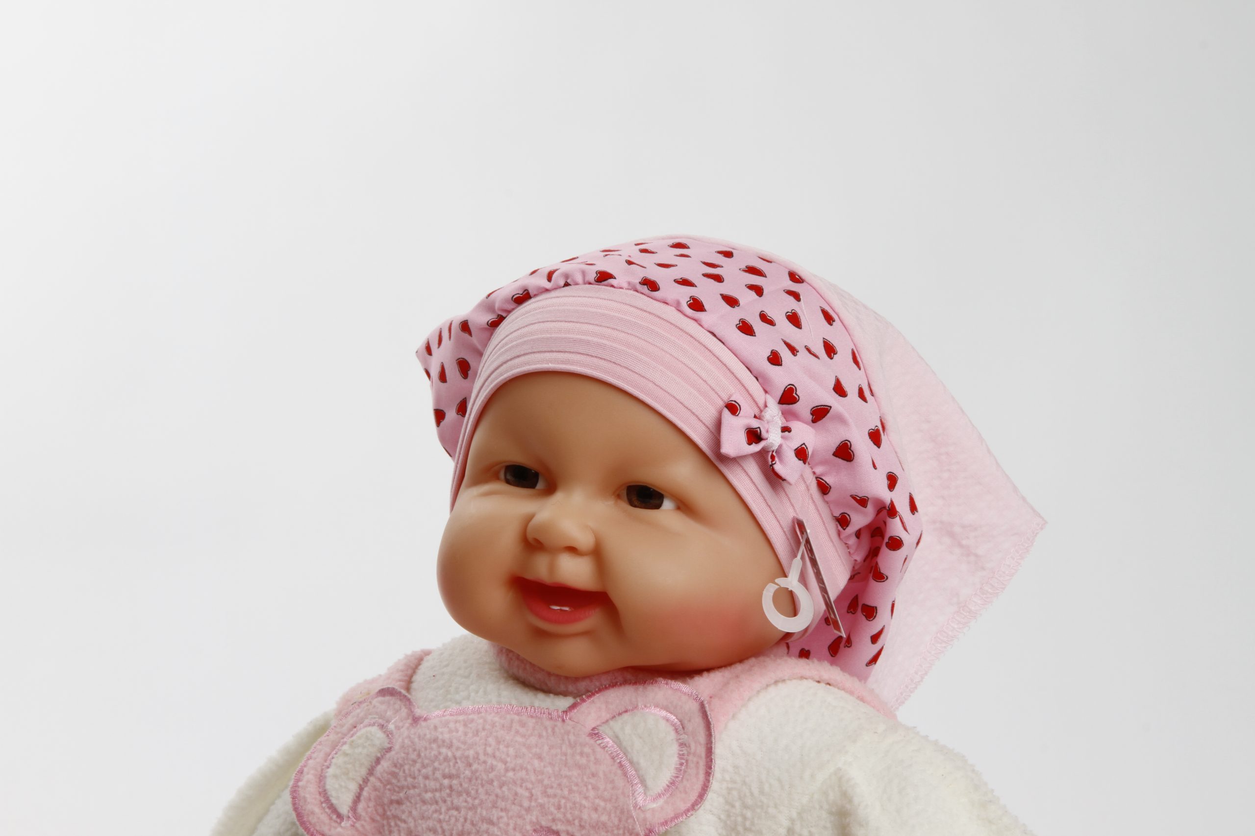 Kopftuch - Bandana "Herz" Gr. 46/48