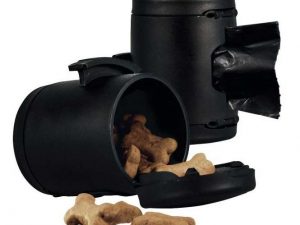 Flexi VARIO Multi Box für Kotbeutel oder Leckerlis - Schwarz