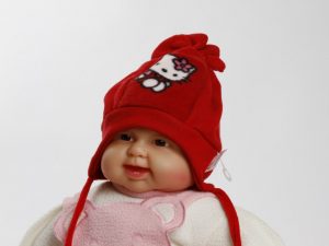 Wintermütze "Kati" rot Gr. 50/52