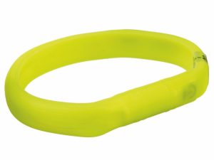 Trixie Flash Leuchtband USB - grün - 70 cm/18 mm
