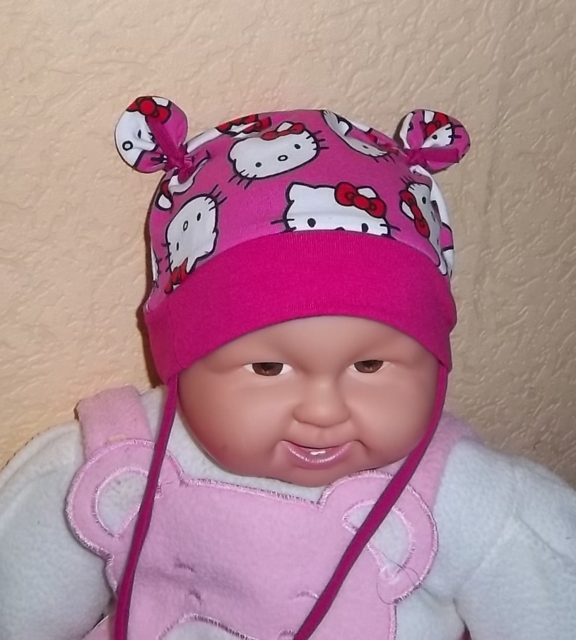 Übergangsmütze "KitKat" pink Gr. 46/48