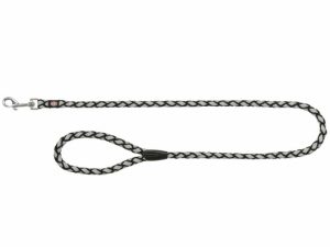 Trixie Cavo Reflect Leine - 1 m - Schwarz / S-M