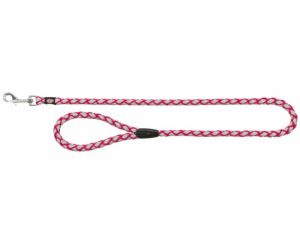 Trixie Cavo Reflect Leine - 1 m - Fuchsia / S-M