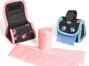 Karlie EASY BAG Kottütentasche - Schwarz-Pink