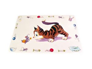 Trixie Napfunterlage COMIC KATZE