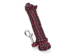 Karlie ASP Suchleine - Schwarz-Rot - 8 mm, 5 m