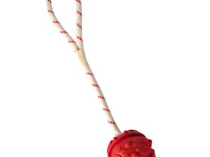 Trixie Naturgummiball am Band, schwimmend - 7 cm