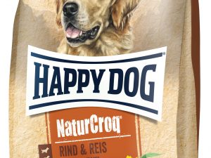 HappyDog NaturCroq Rind Reis 4kg