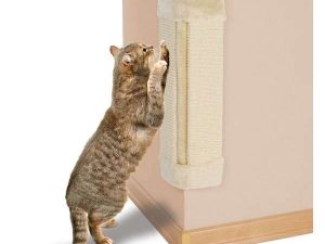 Trixie Kratzbrett für Zimmerecken - natur/beige