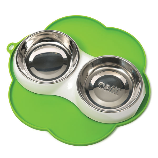 CATIT Silikonmatte Blume - 30 cm - Grün – Bild 6