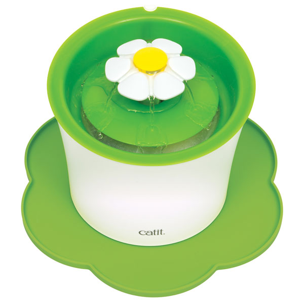 CATIT Silikonmatte Blume - 30 cm - Grün – Bild 4