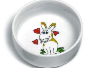 Karlie Runder Keramik-Napf für Kaninchen - 300 ml