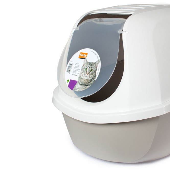 Karlie Flamingo Katzentoilette Smart Cat - Spicy Coral – Bild 4