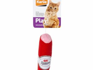 Karlie Flamingo Katzenspielzeug Food Textil - Salami