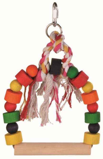 Trixie Bogenschaukel mit Holzklötzen - Groß