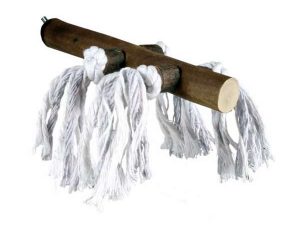 Trixie Natursitzstange mit Tau - 25 cm/ca. 25 mm