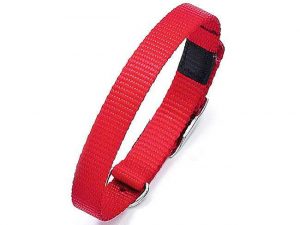 Karlie ASP Halsband - Rot - 25 mm, 65 cm