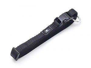 Karlie ASP Halsband verstellbar - Schwarz - 10 mm, 20-35 cm