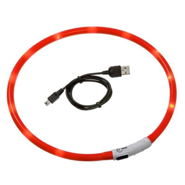 Karlie Visio Light LED-Leuchtschlauch mit USB - Orange – Bild 3