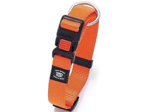 Karlie ASP Halsband verstellbar - Orange - 25 mm, 45-65 cm