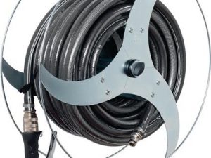 Wandschlauchhalter TURBO B.427mm T.215mm inkl.25m Schlauch u.Armaturen ALBA