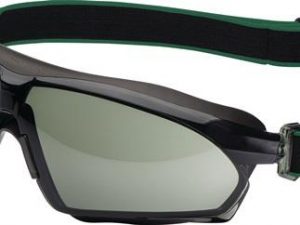 Vollsichtschutzbrille 625 EN 166 EN 170 EN 172 Rahmen dunkelgrau,Scheibe grünG15