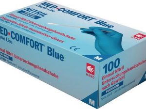 Einw.-Handsch.Med Comfort Blue Gr.M blau Nitril 100 St./Box