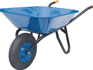 Schubkarre Fagro F85 85l Luftrad 18,7kg Stahlfelge m.Kugell.MÜBA