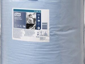 Putztuch TORK 130070 L340xB369ca.mm blau 2-lagig,geprägt Rl.TORK