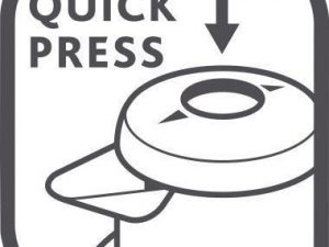 EMSA Isolierkanne Samba Quick Press 504231 1l blau