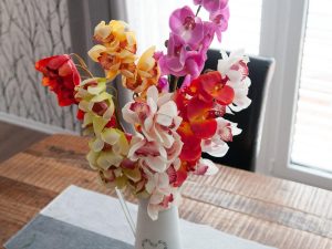 EUROPALMS Cymbidiumzweig, künstlich,  grün, 90cm