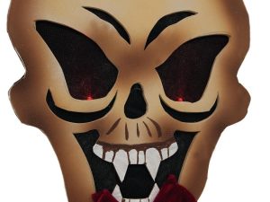 EUROPALMS Halloween Bodenstecker Totenkopf