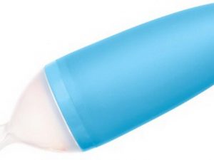 SQUIRT-Babylöffelspender (blau), 1 Stück