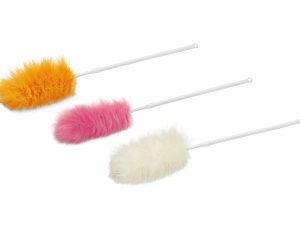 NÖLLE Staubwedel 'Lammfell & Teleskopstiel'